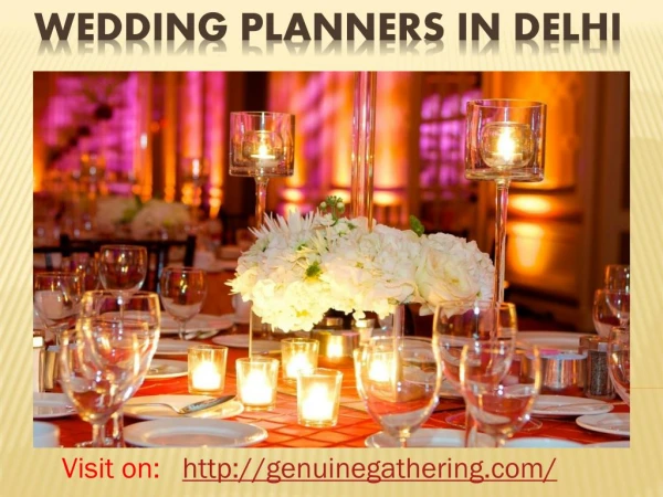 Wedding Planners in Delhi