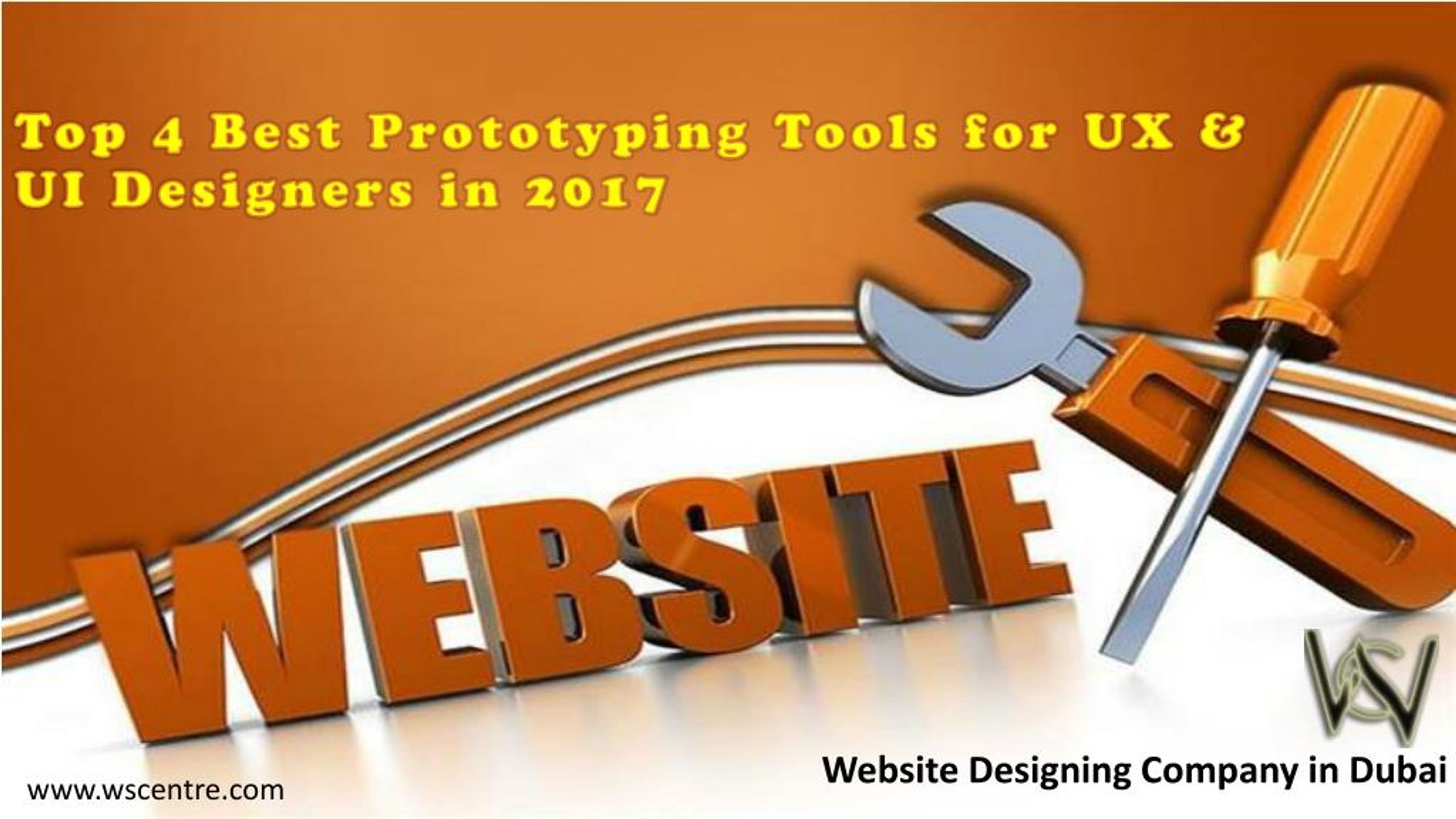 PPT - Top 4 Best Prototyping Tools for UX & UI Designers in 2017 ...