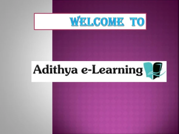 Adithya E-learning Offers SAP ABAP Idoc Online Training