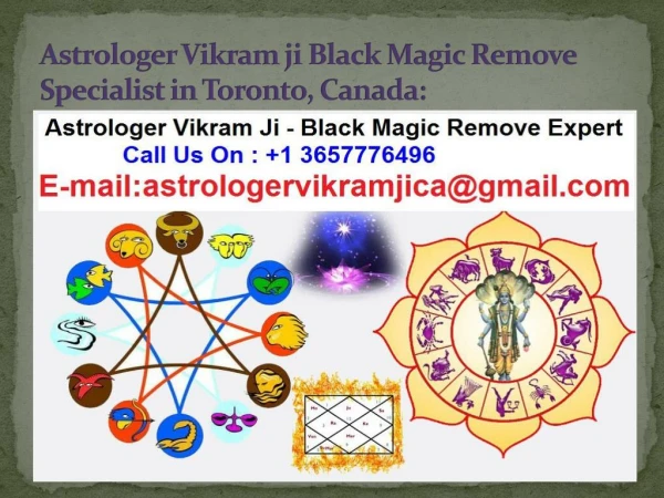Astrologer Vikram ji - Black magic Remove.ca -Best/Top/Famous Astrologer in Toronto, Canada: