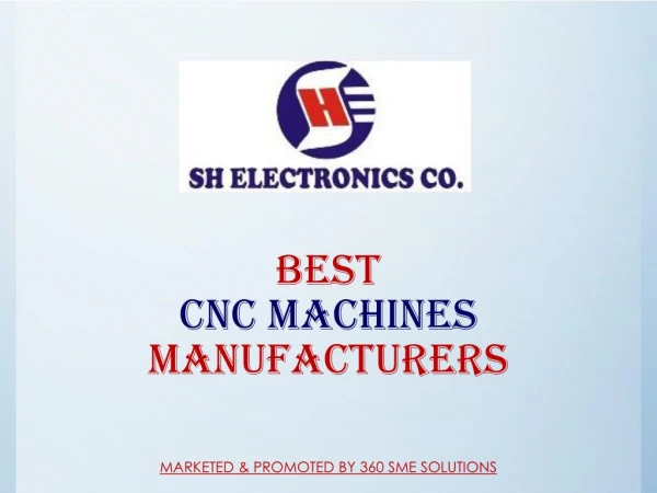 Best CNC Machines Manufacturers In Pune, India