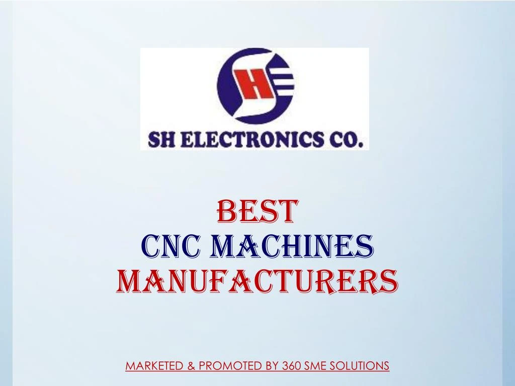 best cnc machines manufacturers