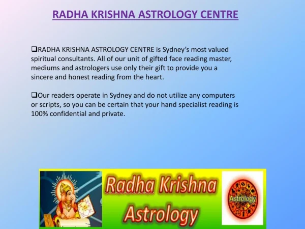 Astrologer Radha Krishna: Spiritual healing in Sydney, Liverpool, Best/Famous Spiritual Healer in Sydney, Melbourne, Per