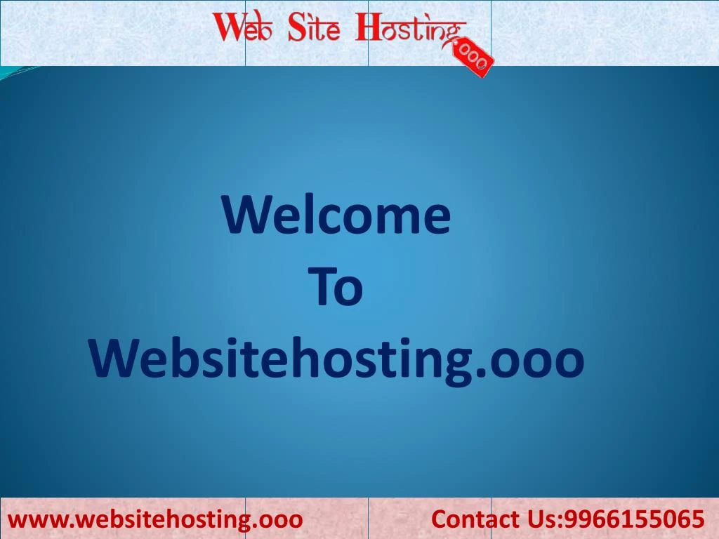 welcome to websitehosting ooo
