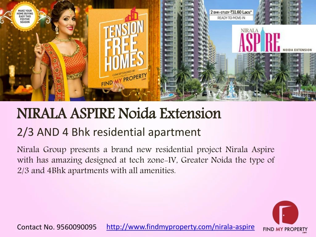 nirala aspire 2 3 and 4 bhk residential apartment