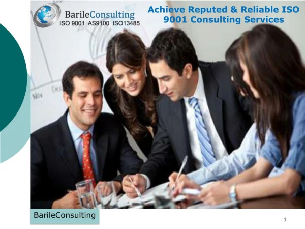 Achieve reputed & reliable iso 9001 consulting services