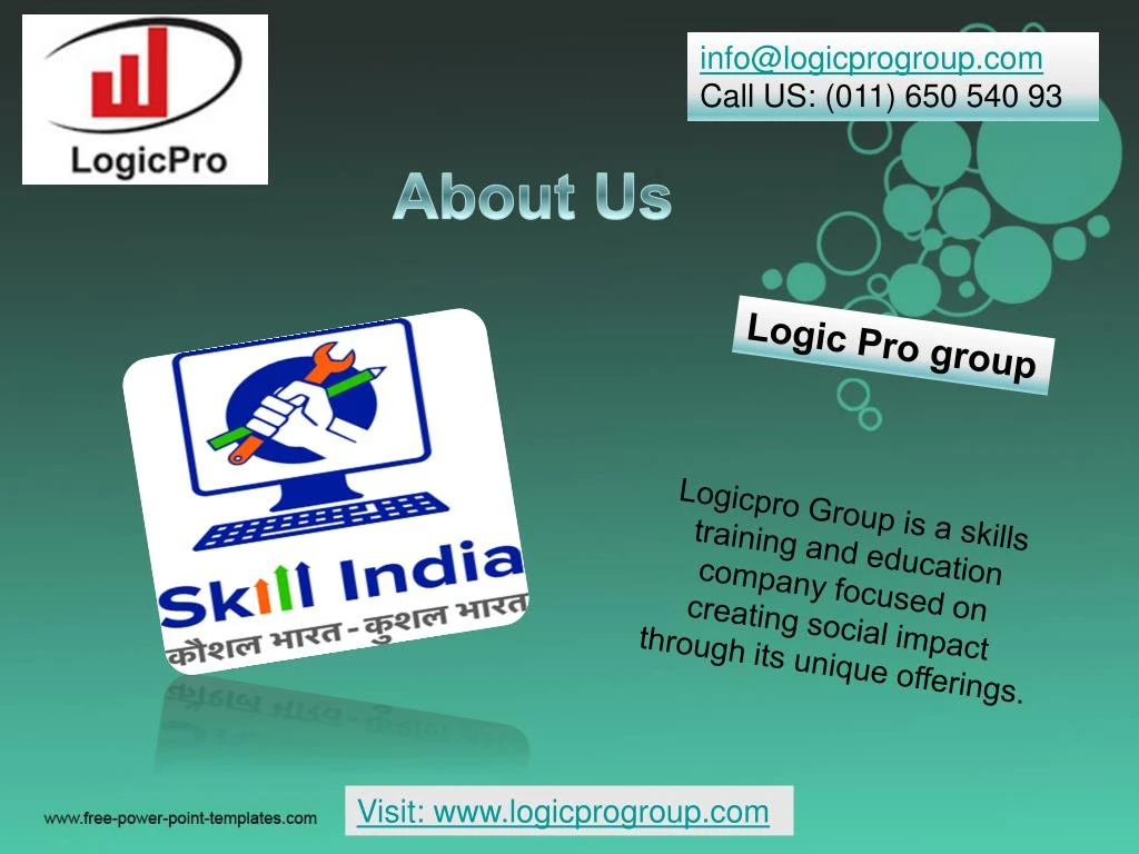 info@logicprogroup com call us 011 650 540 93