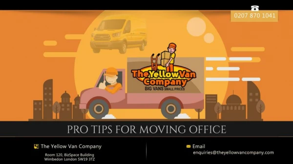 Pro Tips for Moving Office 