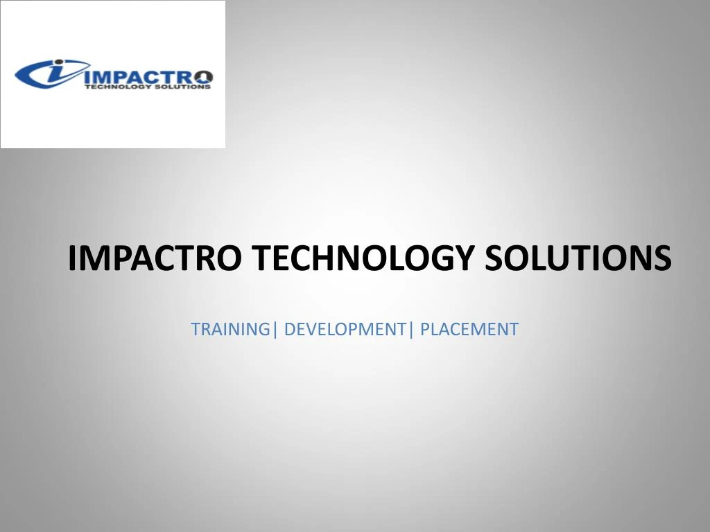 impactro technology solutions