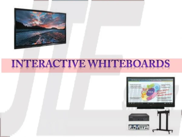 Interactive Whiteboards at JTF Business Systems Online Store