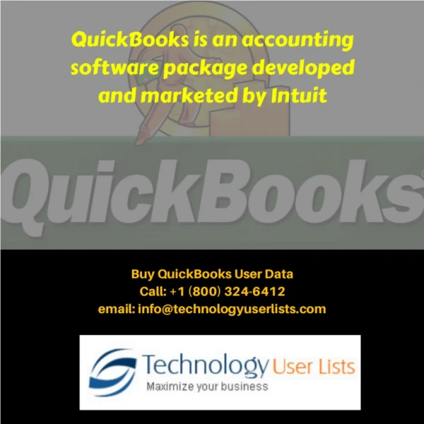 Quickbooks User Data