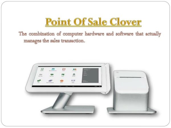 Point of sale Clover