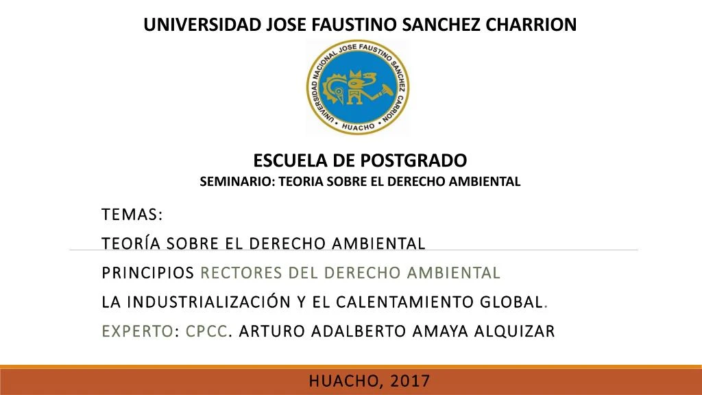 universidad jose faustino sanchez charrion