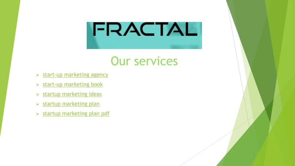 our services start up marketing agency start