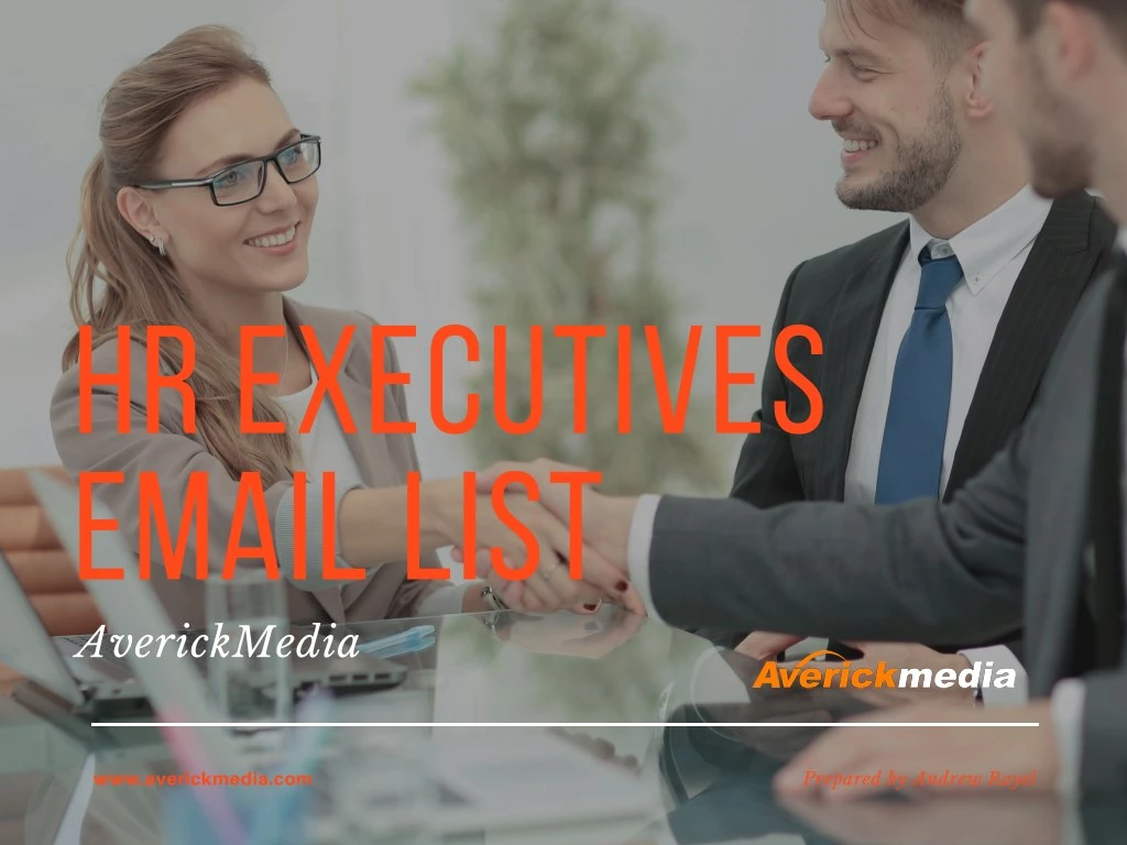 hr e x ecutives email list