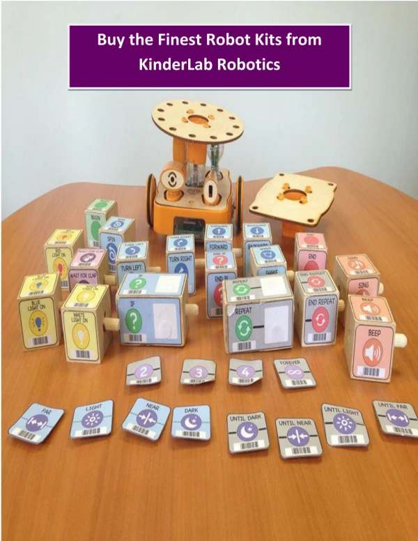 Buy the Finest Robot Kits from KinderLab Robotics