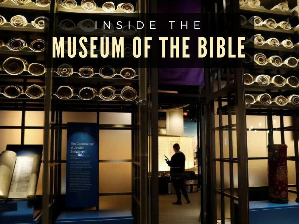 inside the museum of the bible