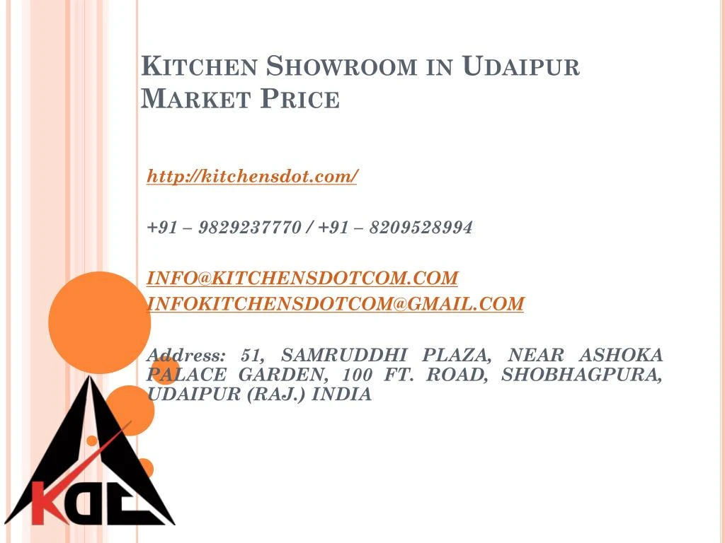 kitchen showroom in udaipur market price