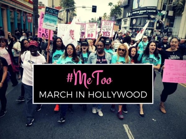 Hollywood holds #MeToo march against sexual harassment