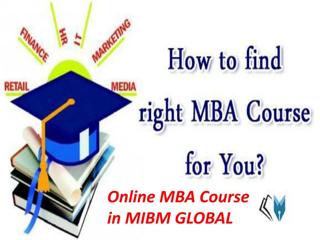 online mba course in mibm global