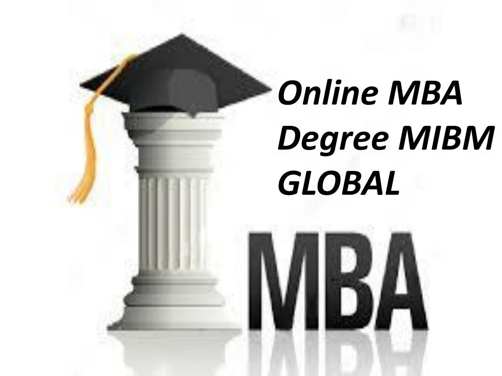 online mba degree mibm global