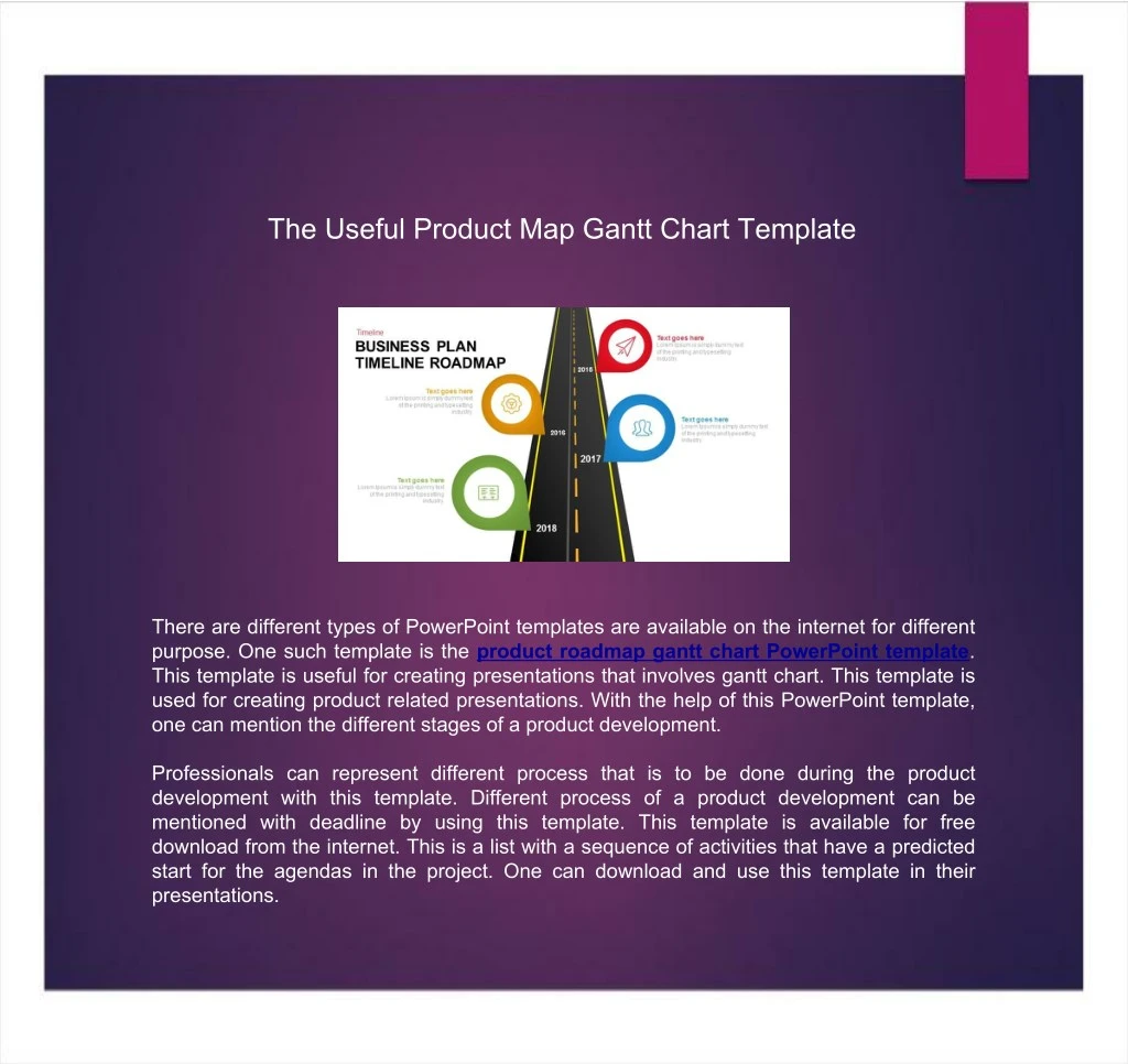 the useful product map gantt chart template