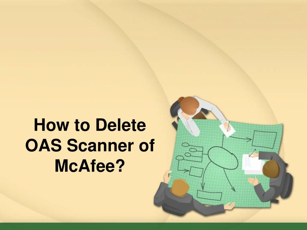 how to delete oas scanner of mcafee