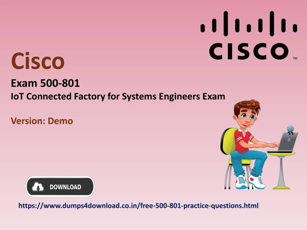 cisco exam 500 801 iot connected factory