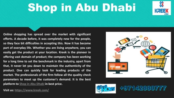 Shop in Abu Dhabi