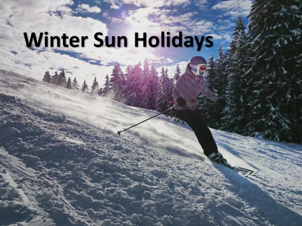 Winter Sun holidays Deals