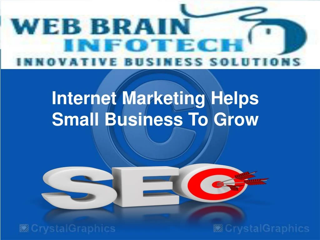 internet marketing helps small business to grow