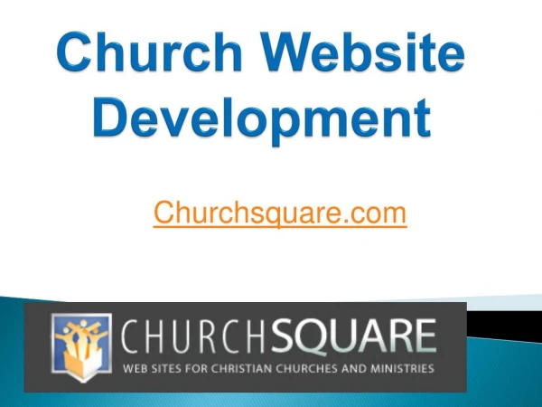 Church Website Development - Churchsquare.com