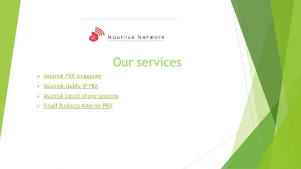 Singapore IP Telephone System - Cloud IP PBX Phone Services