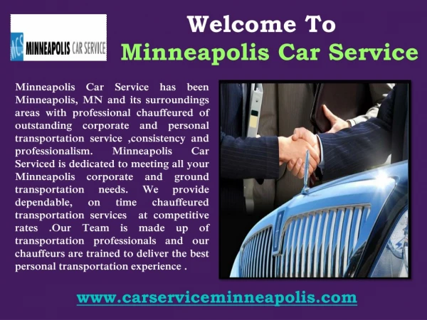 Limousine Services in Minneapolis
