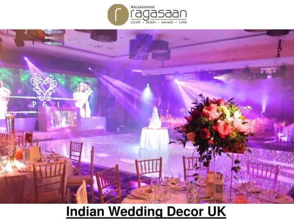Indian Wedding Decor UK