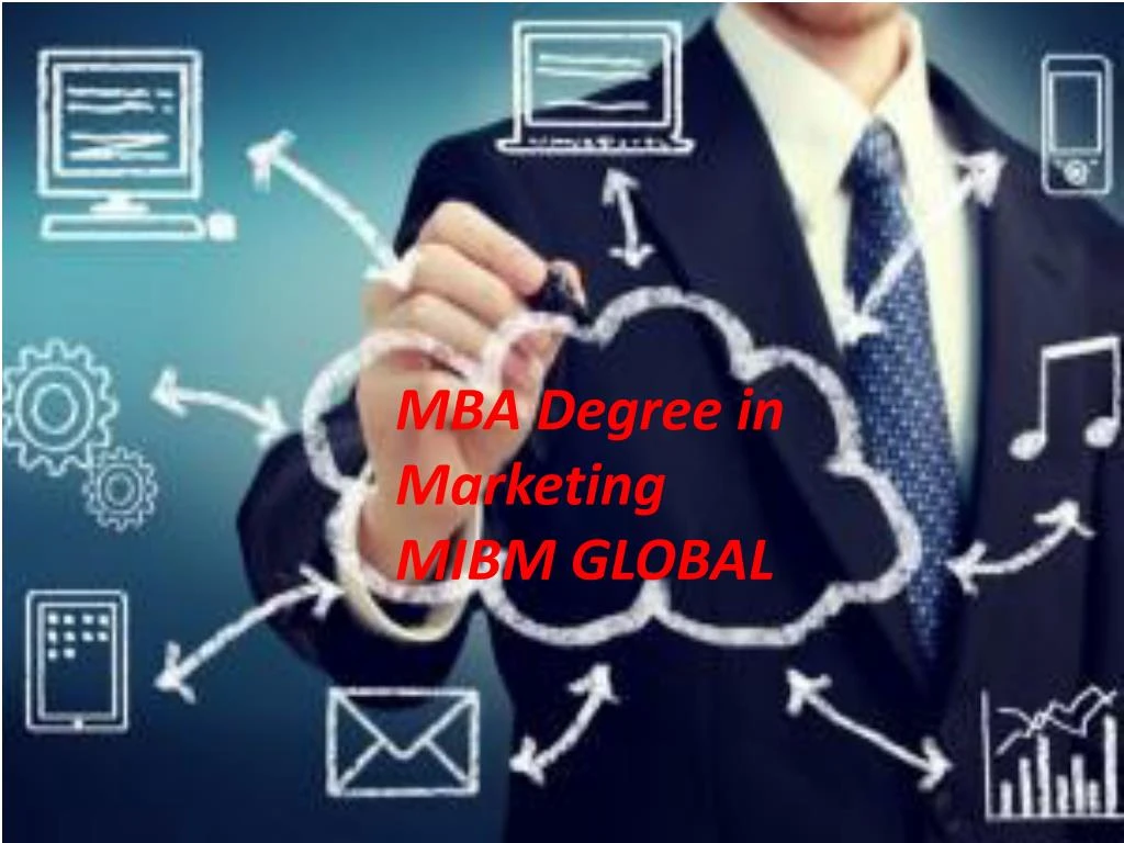 mba degree in marketing mibm global