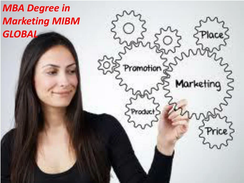 mba degree in marketing mibm global