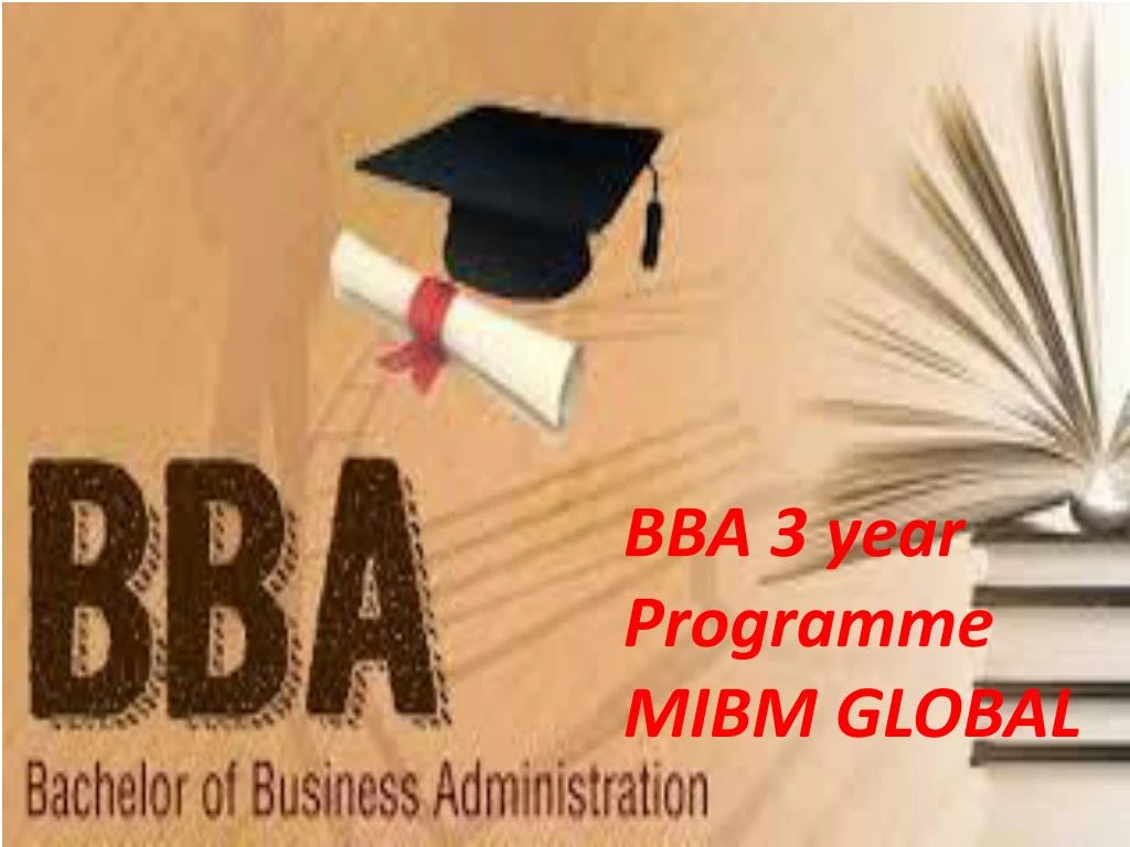 bba 3 year programme mibm global