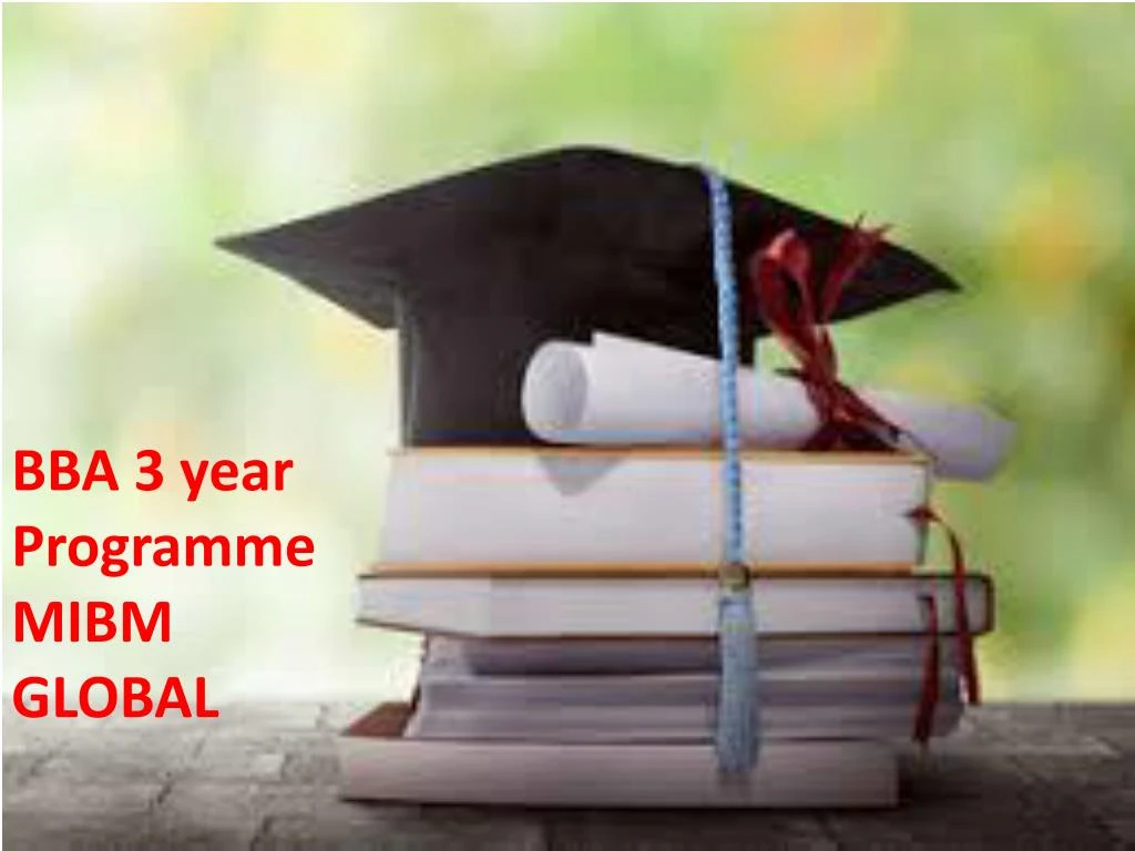 bba 3 year programme mibm global