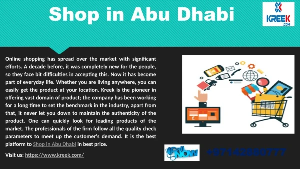 Shop in Abu Dhabi
