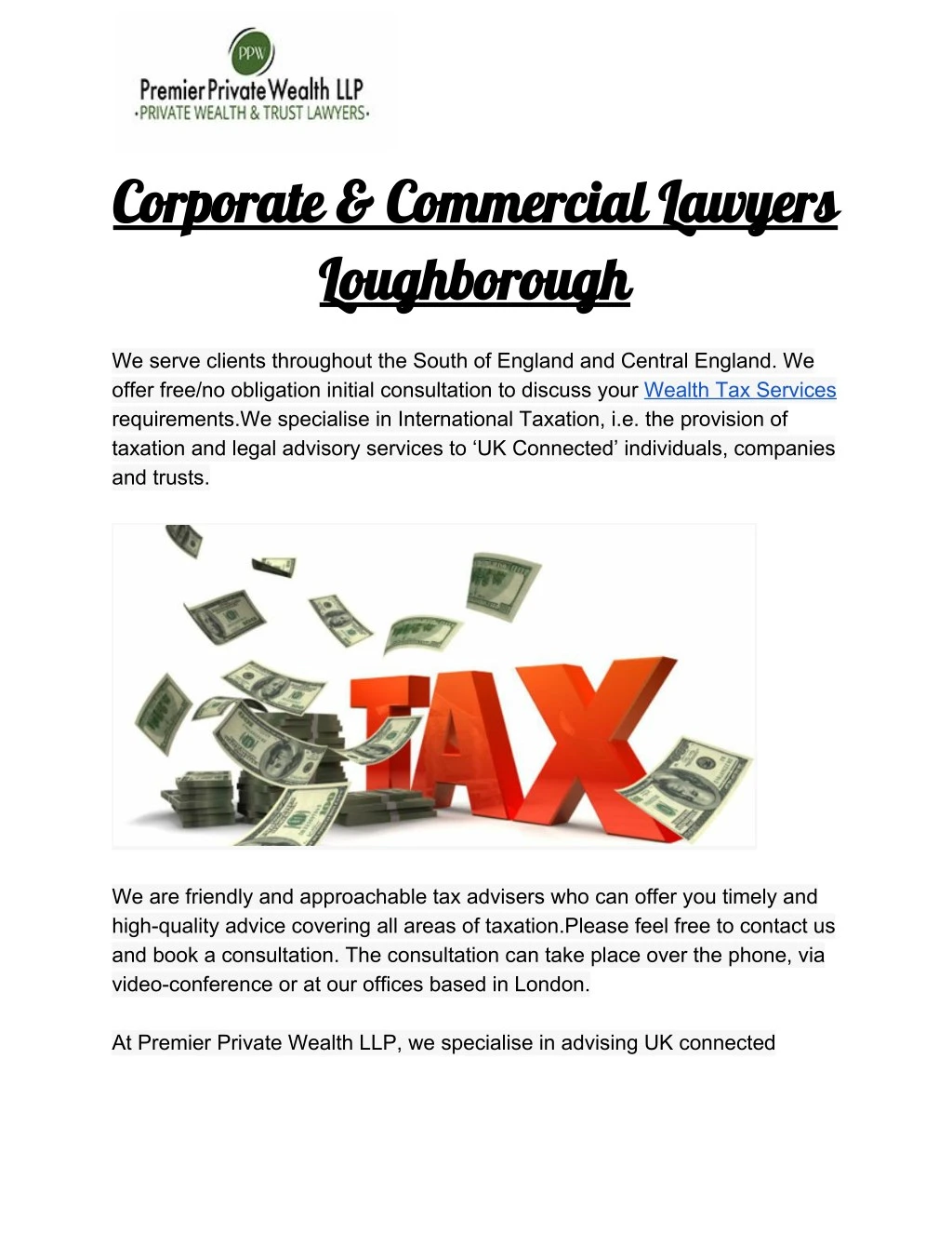corporate corporate commercial loughborough