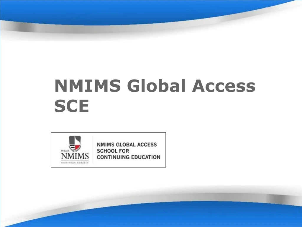 nmims global access sce
