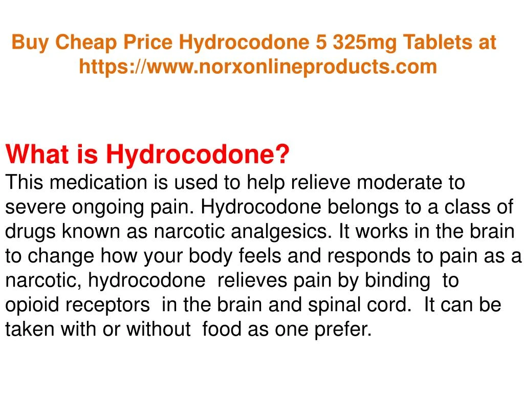 buy cheap price hydrocodone 5 325mg tablets