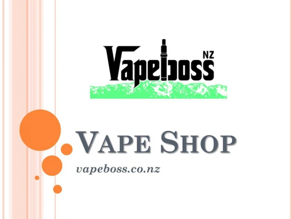 Vape Shop - vapeboss.co.nz