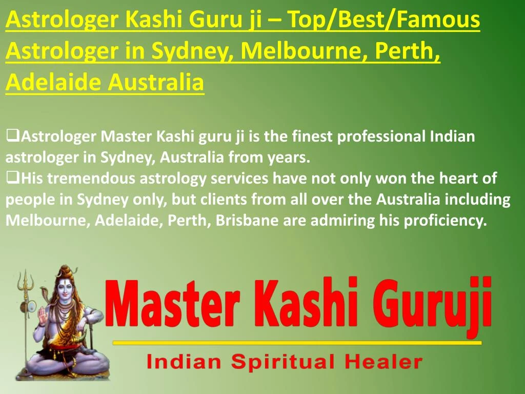 astrologer kashi guru ji top best famous