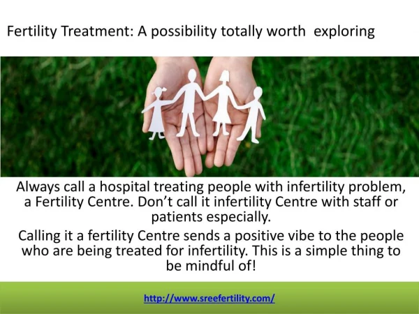 Fertility Treatment: A possibility totally worth exploring