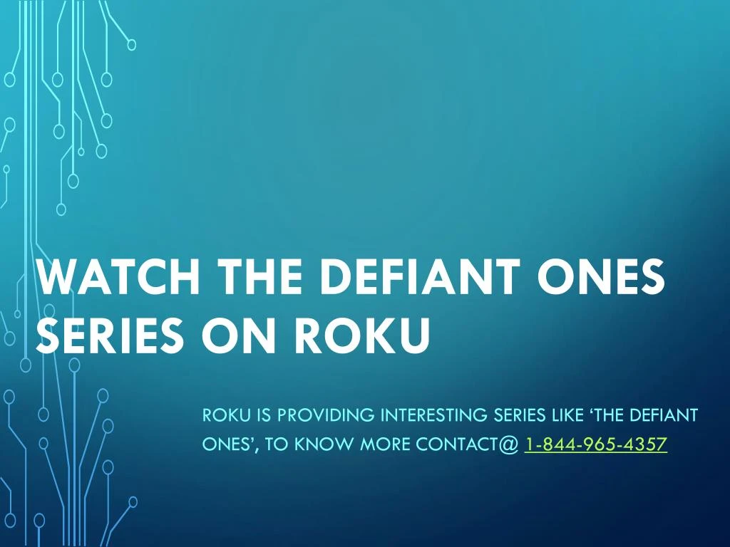 watch the defiant ones series on roku