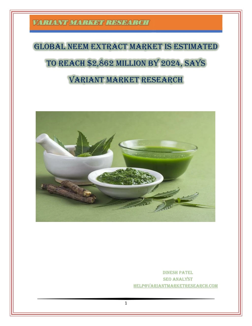 variant market research variant market research