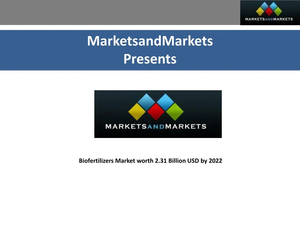 marketsandmarkets presents