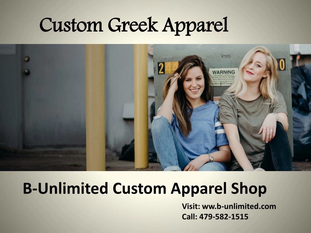 custom greek apparel